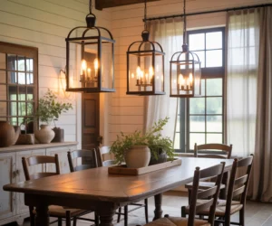 Lantern Style Lighting for a Cozy Country Feel