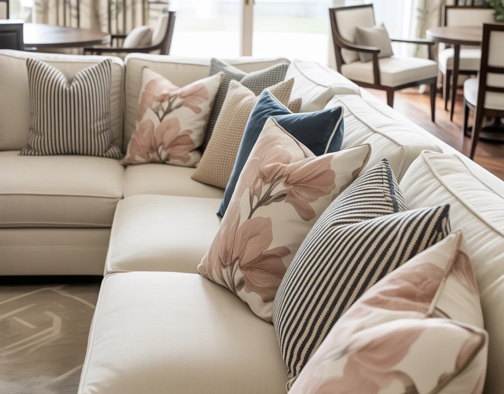 Mix Patterns Carefully for a More Interesting Room