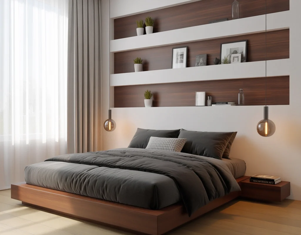 Use Floating Shelves for Style and Storage