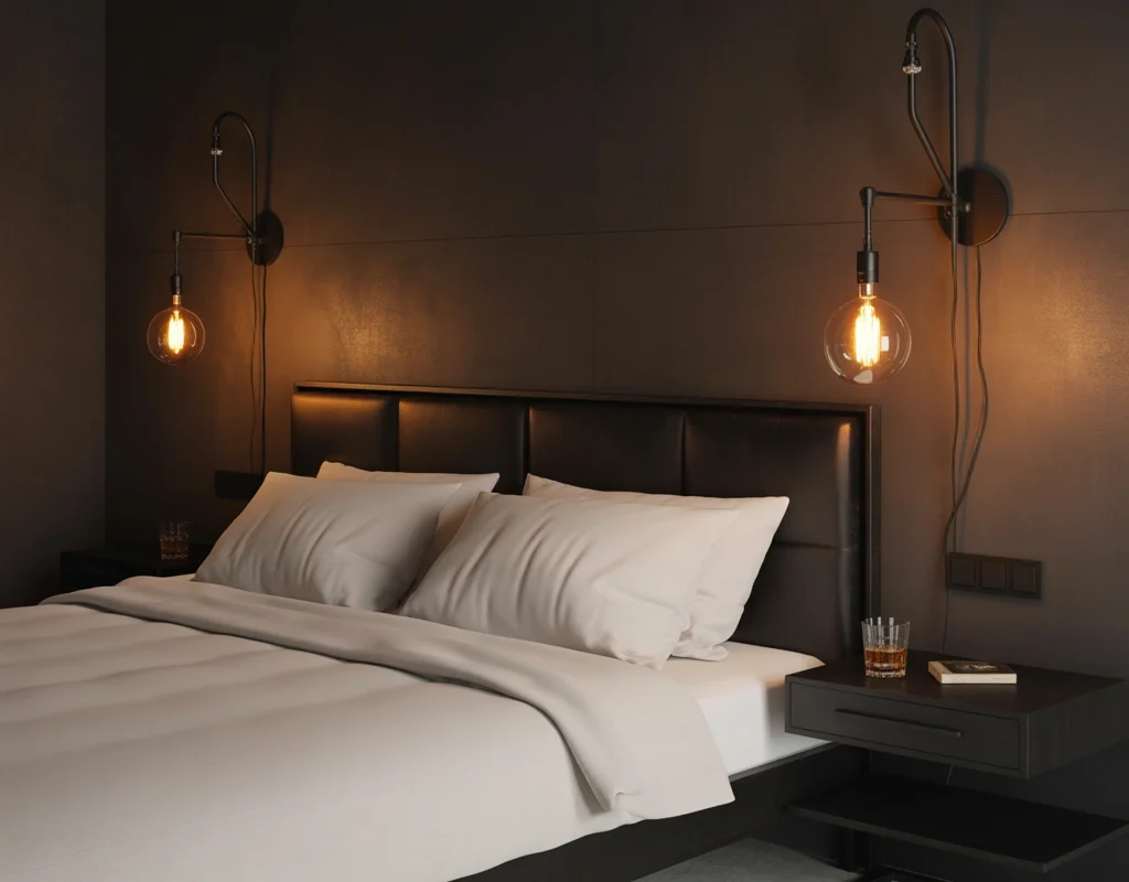 Wall Mounted Lighting for a Hotel Like Feel