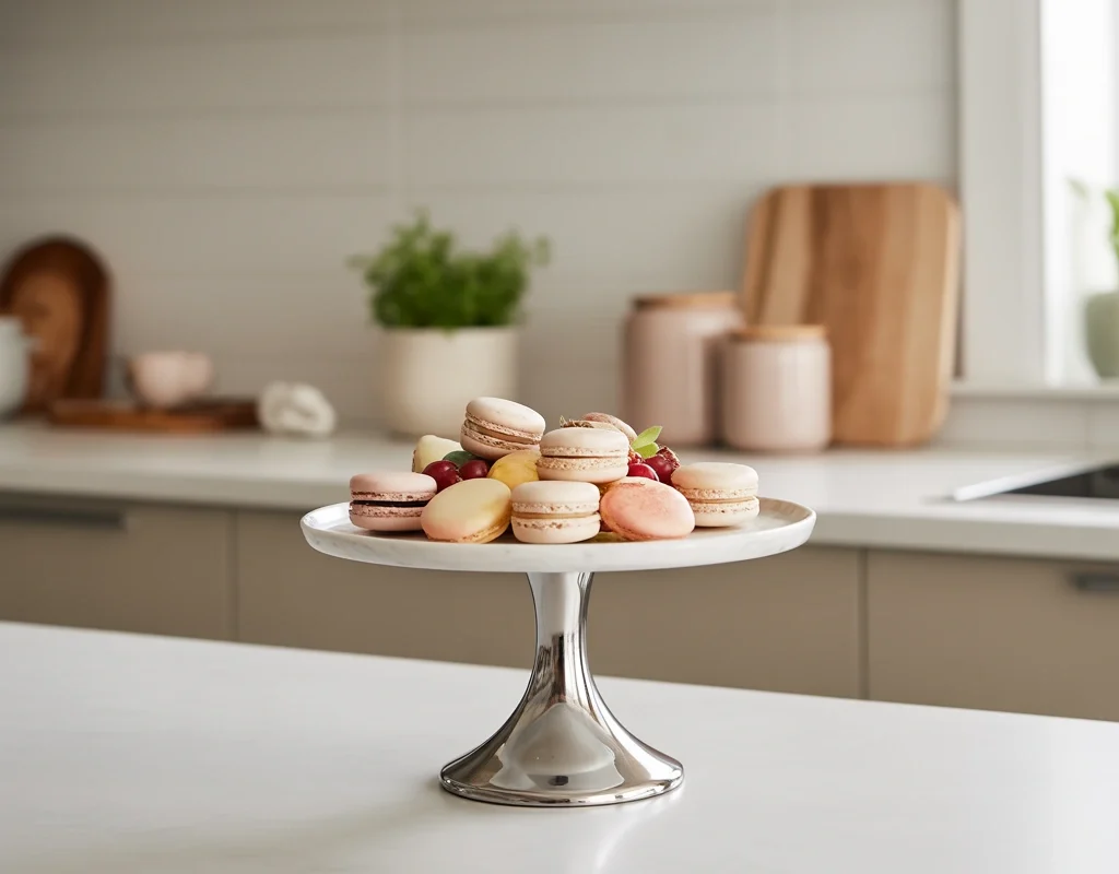 Add a Cake Stand or Pedestal