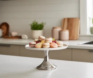 Add a Cake Stand or Pedestal