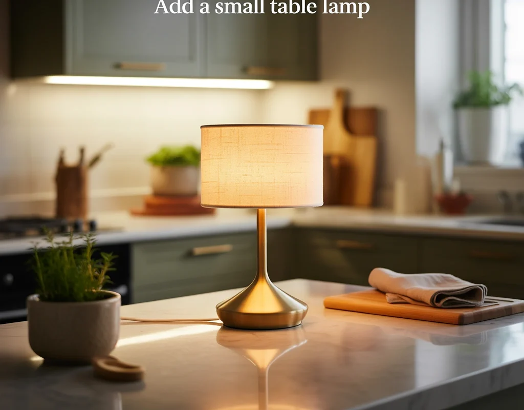Add a Small Table Lamp