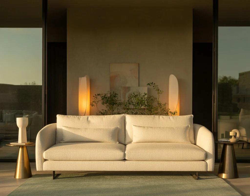 Add a Statement Sofa With Clean Lines 1024x800