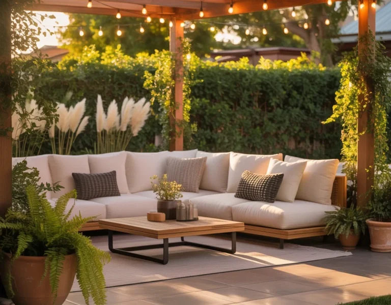 Create a Comfortable Outdoor Seating Area 1024x800
