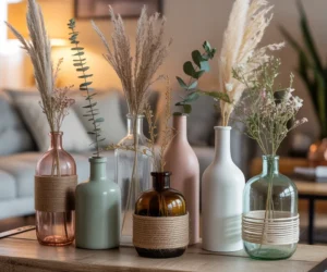 Make Decorative Vases from Recycled Glass Bottles 1024x800