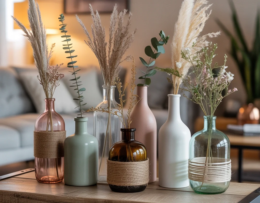 Make Decorative Vases from Recycled Glass Bottles 1024x800