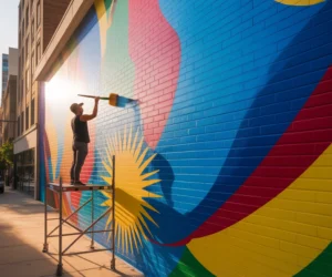 Paint a Bold Outdoor Mural