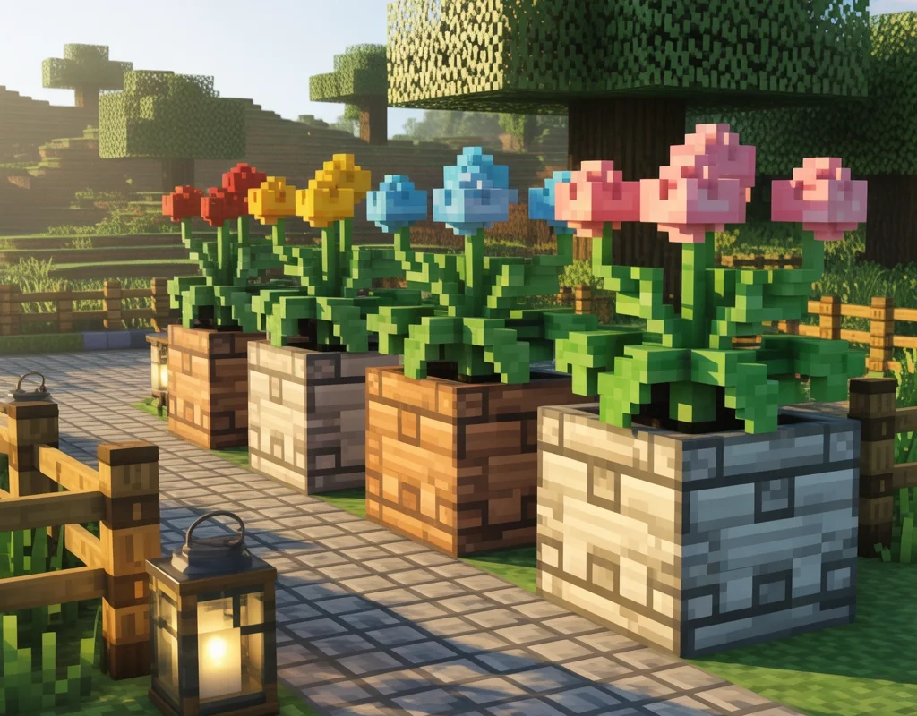 Add Decorative Outdoor Planters