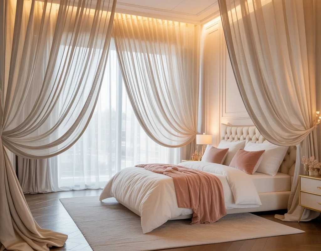 Add Floor to Ceiling Curtains