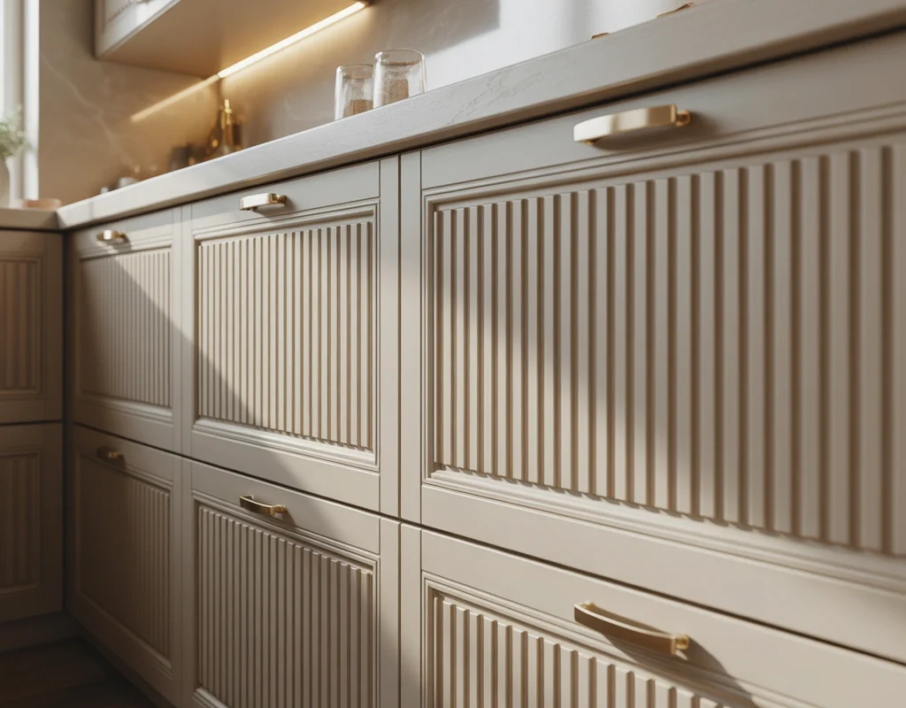Add Fluted or Reeded Cabinet Details
