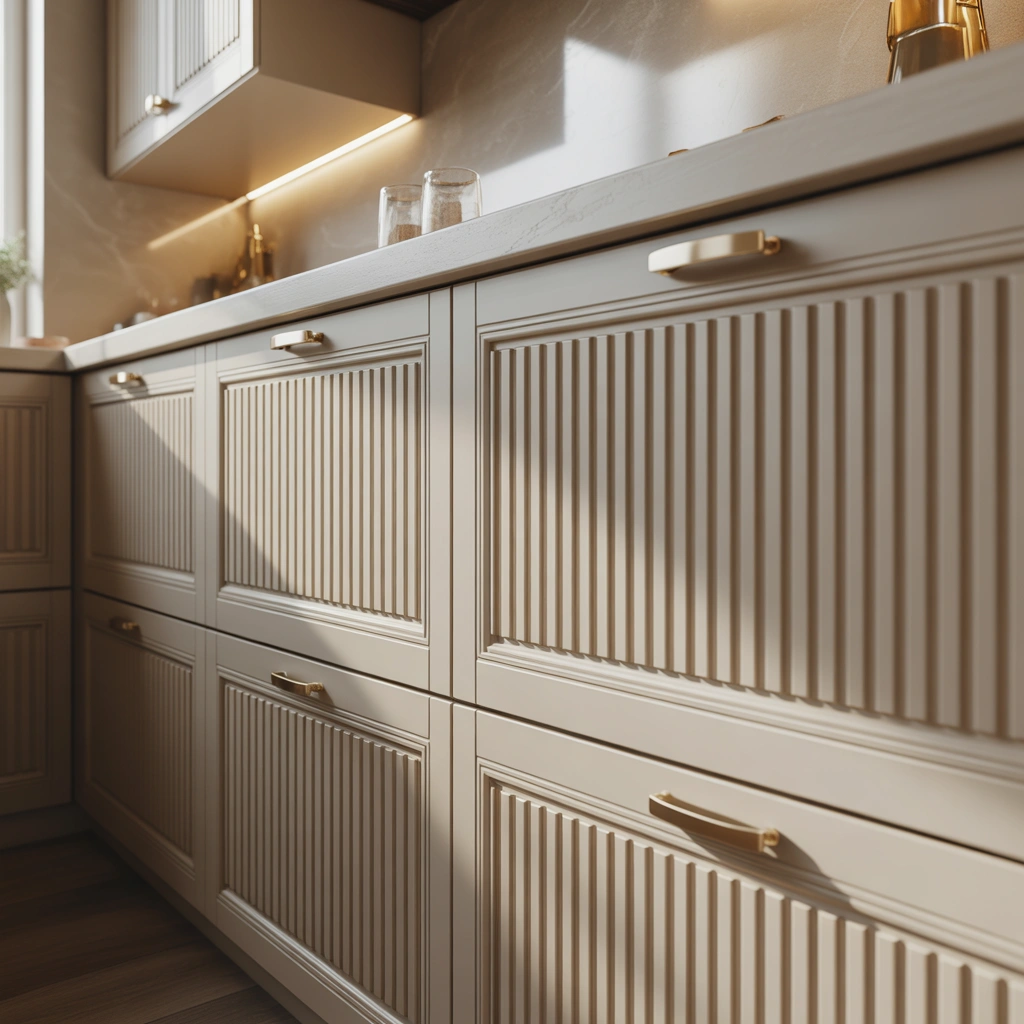 Add Fluted or Reeded Cabinet Details