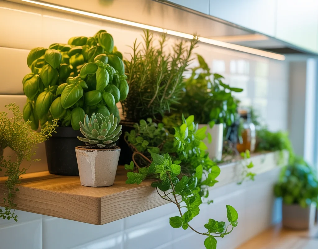 Add Fresh or Artificial Greenery