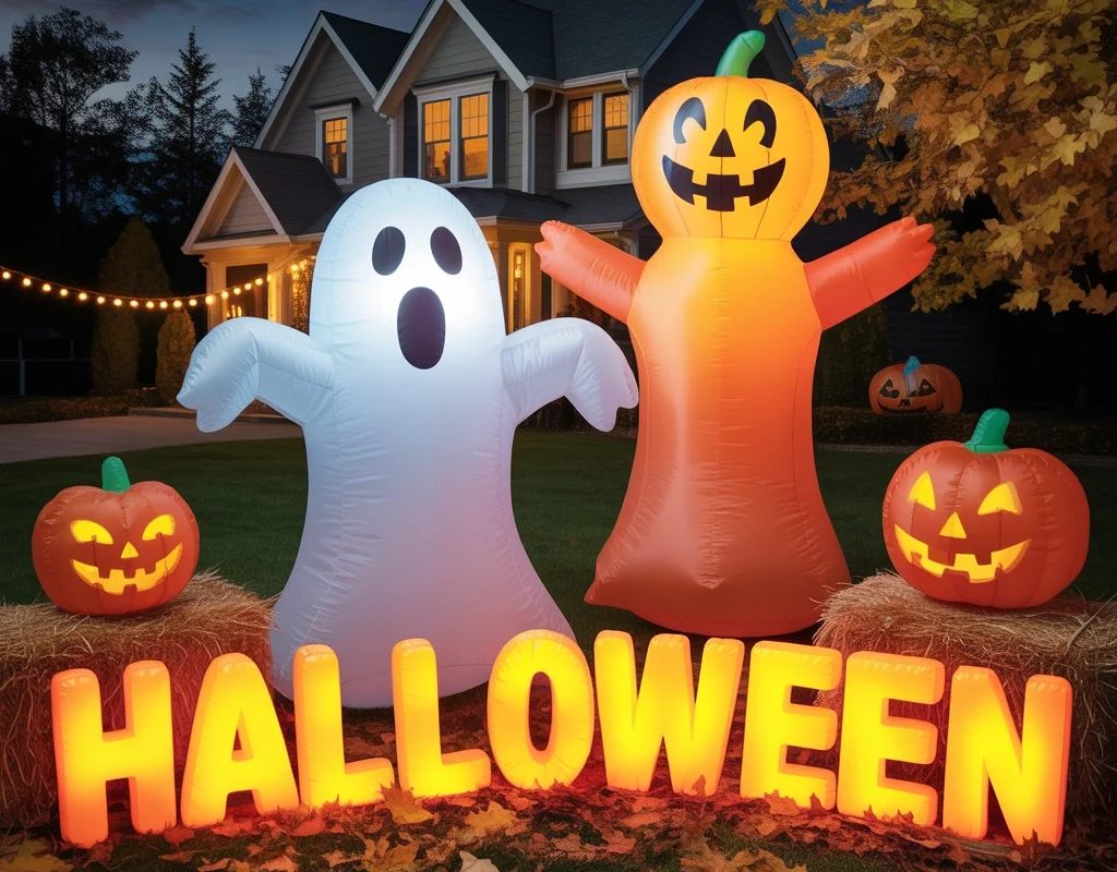 Add Giant Outdoor Halloween Inflatables