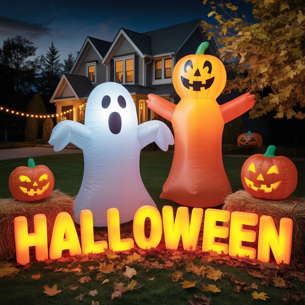 Add Giant Outdoor Halloween Inflatables
