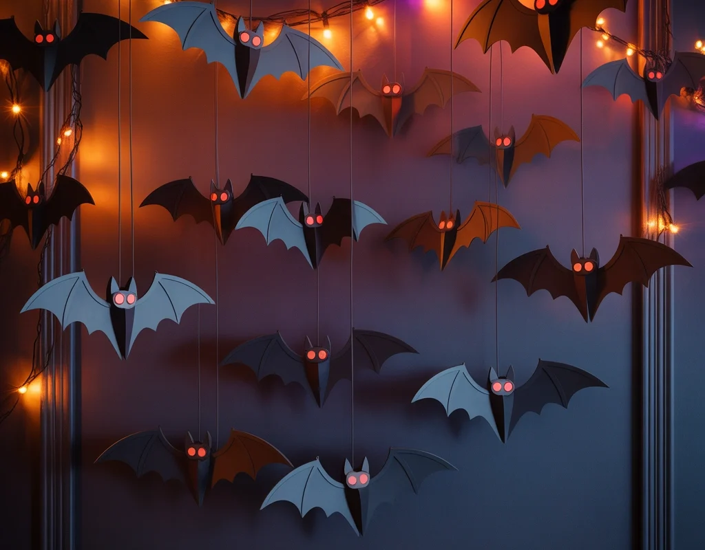Add Hanging Bats to the Walls