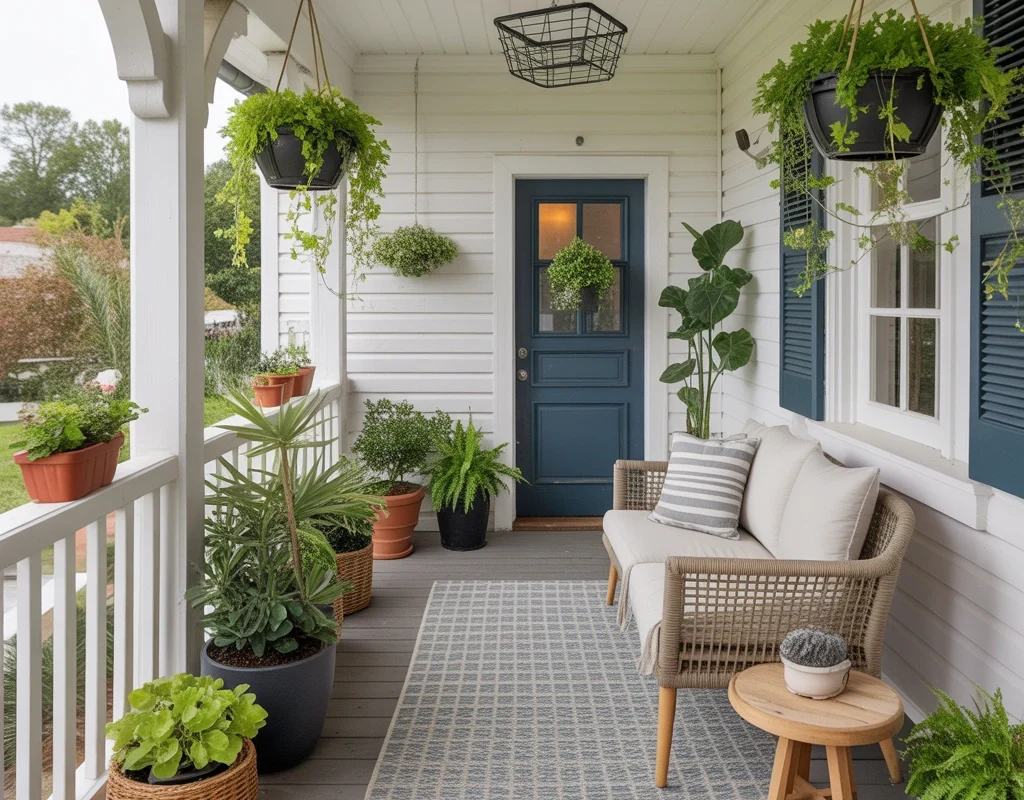 Add Hanging Plants for Extra Greenery