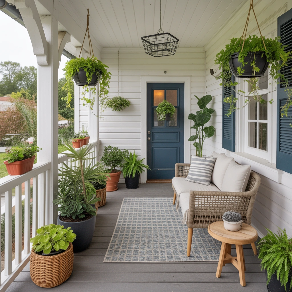 Add Hanging Plants for Extra Greenery