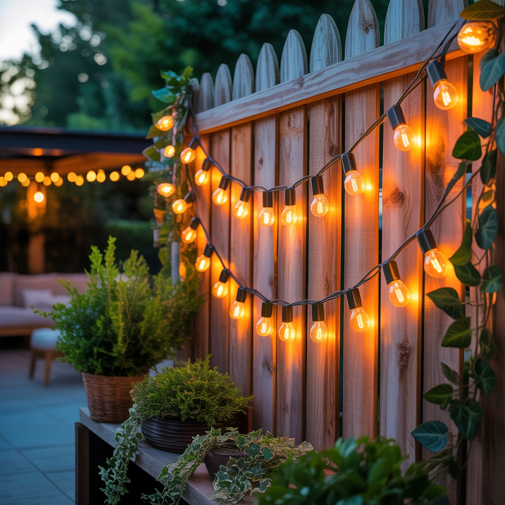 Add Outdoor String Lights