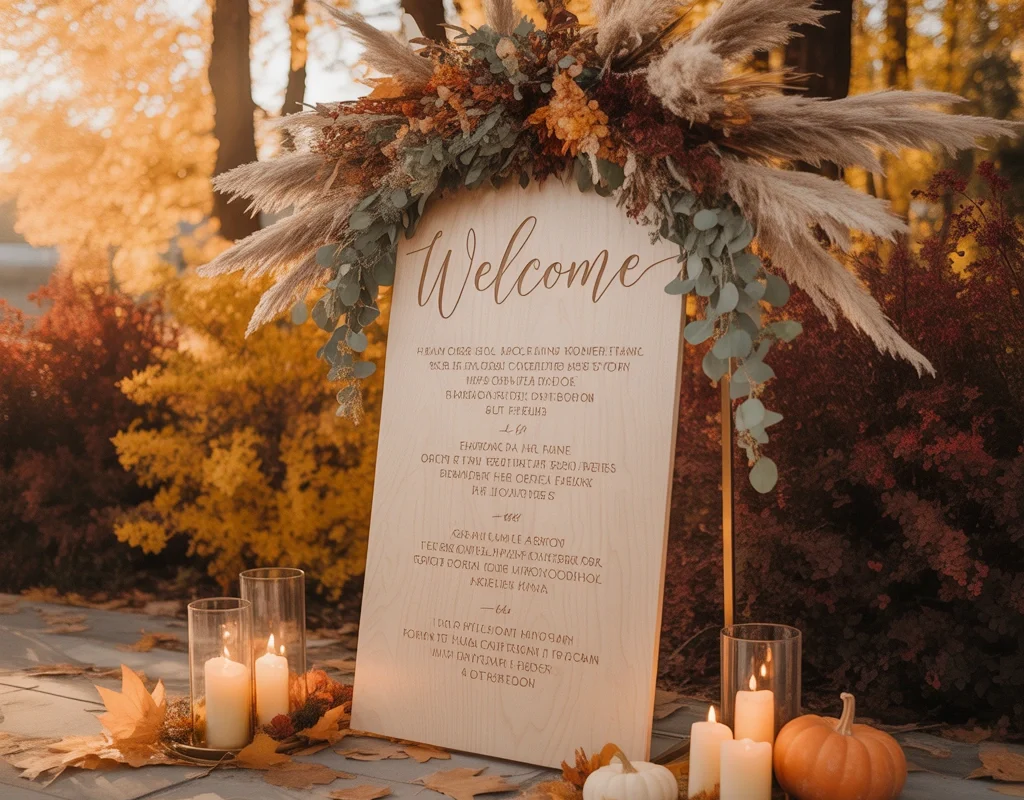 Add Personalized Wedding Signage