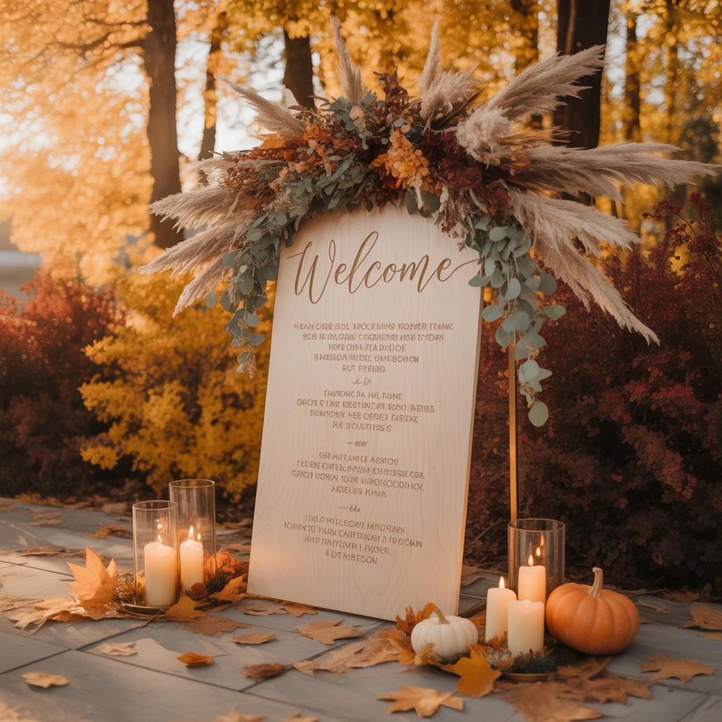 Add Personalized Wedding Signage