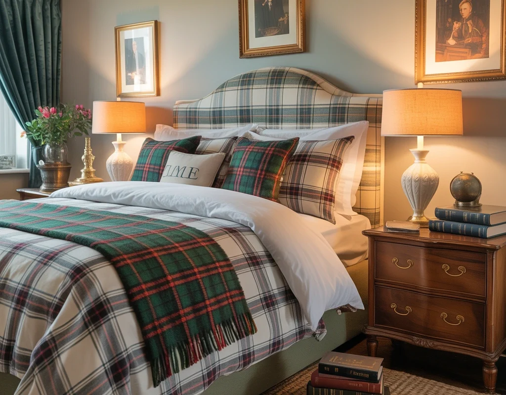 Add Plaid and Tartan Patterns for a Traditional Look