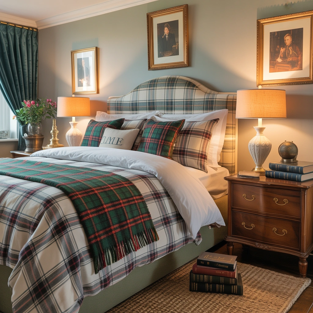 Add Plaid and Tartan Patterns for a Traditional Look