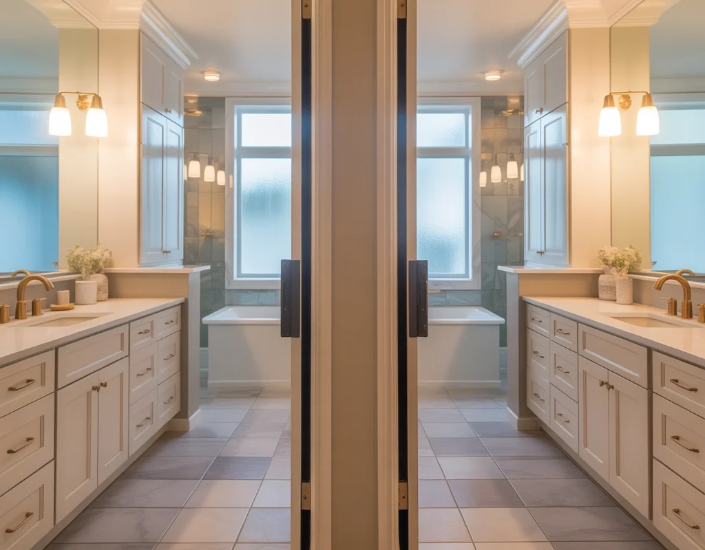 Add Separate Locking Doors for Maximum Privacy