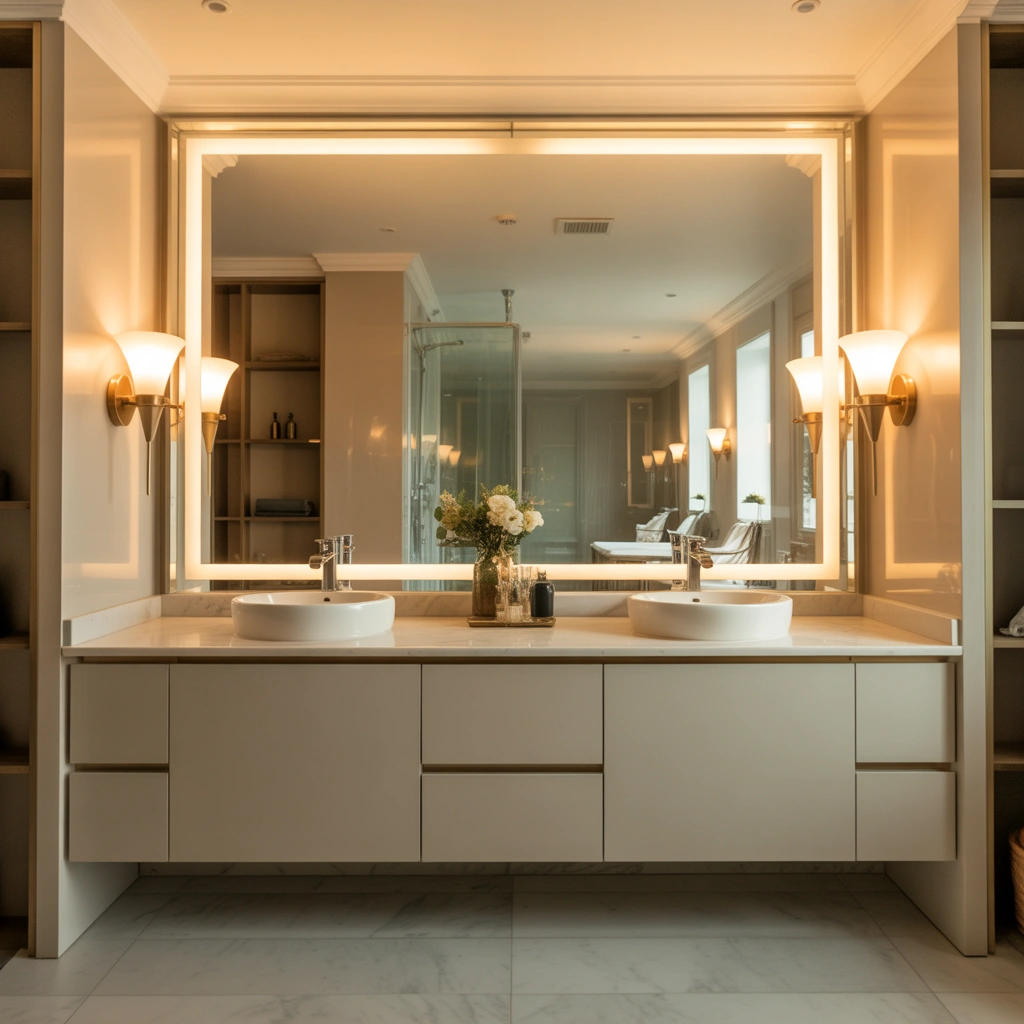 Add Statement Lighting for a Luxury Appearance