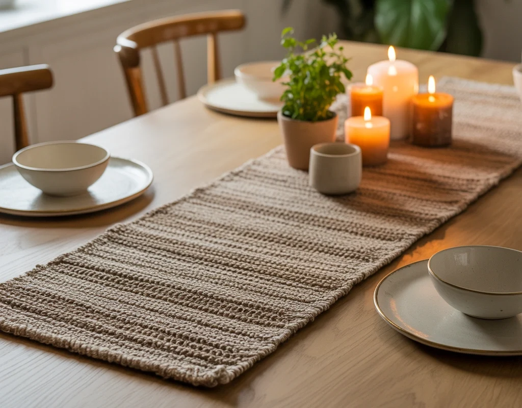 Add Texture With a Table Runner