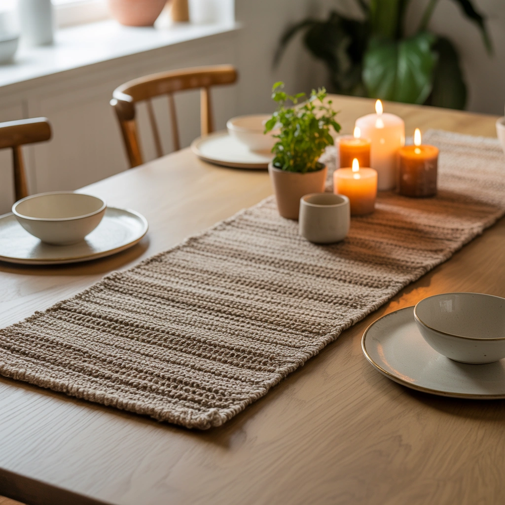 Add Texture With a Table Runner