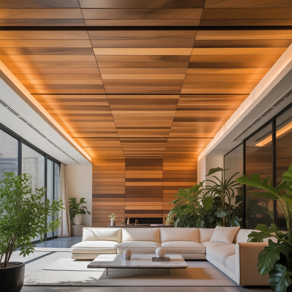 Add Wood Paneling to the Ceiling