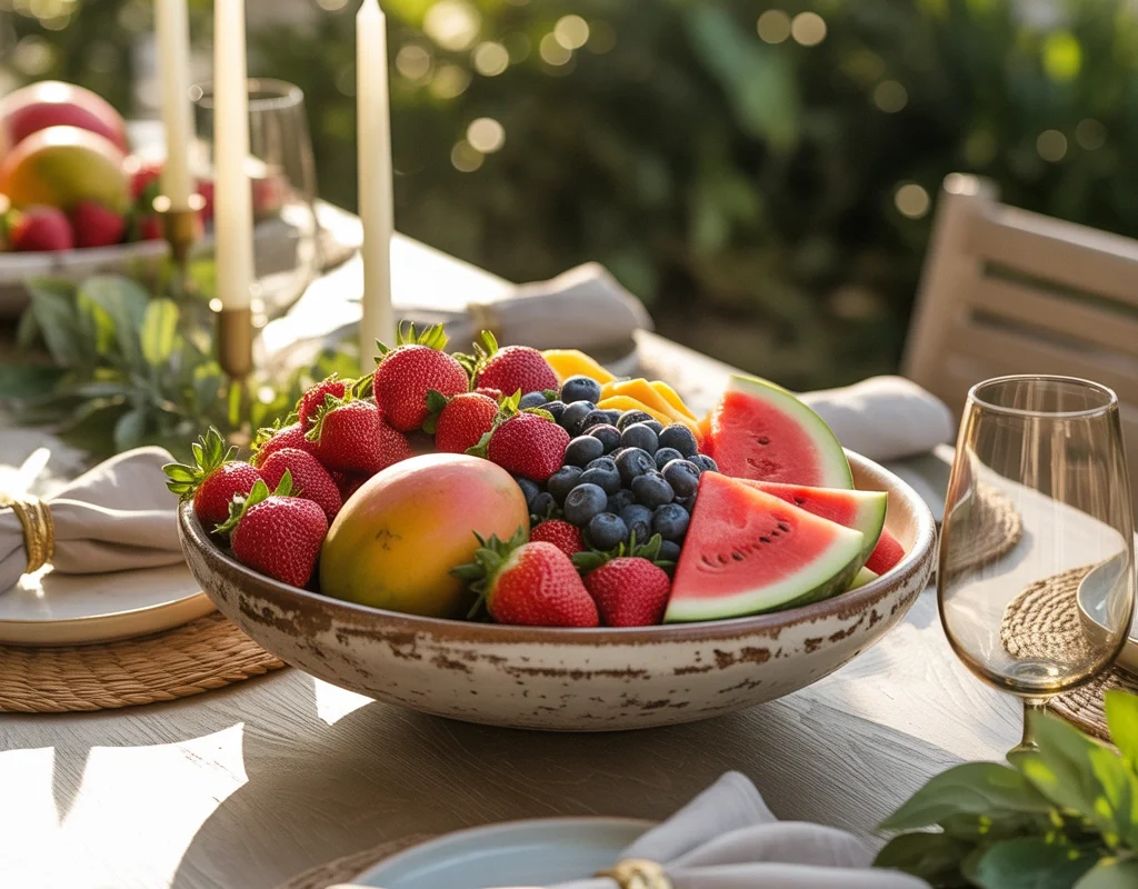 Add a Bowl of Fresh Fruit