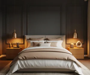 Add a Dark Charcoal Grey Accent Wall