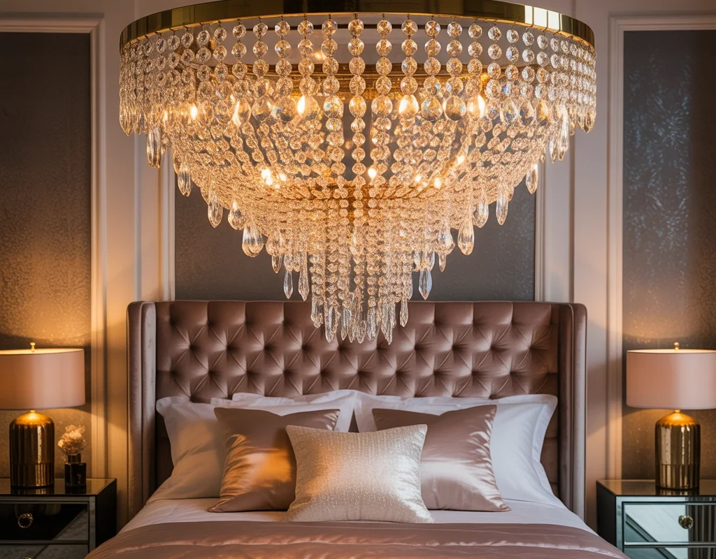 Add a Glamorous Chandelier or Statement Light