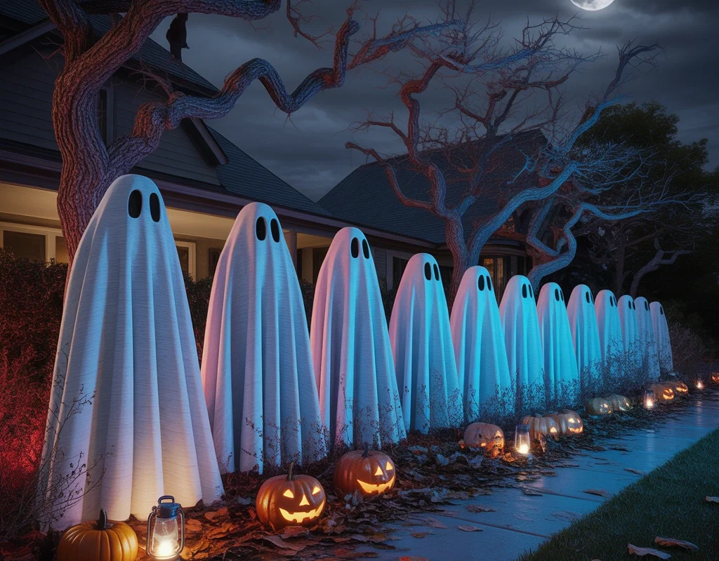 Add a Row of Ghostly Figures