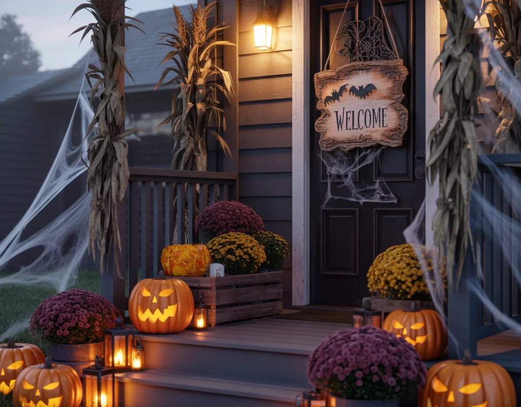 Add a Spooky Welcome Sign