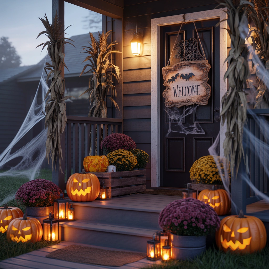Add a Spooky Welcome Sign