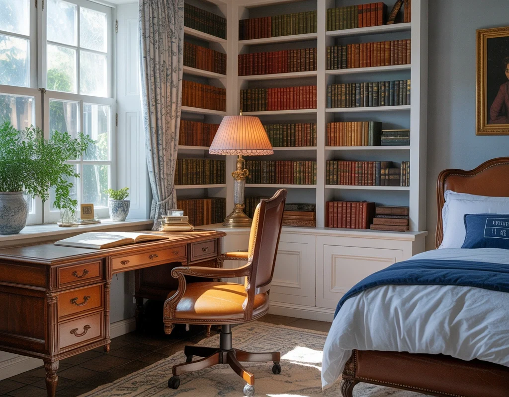Add a Study Corner With Classic Academic Elements