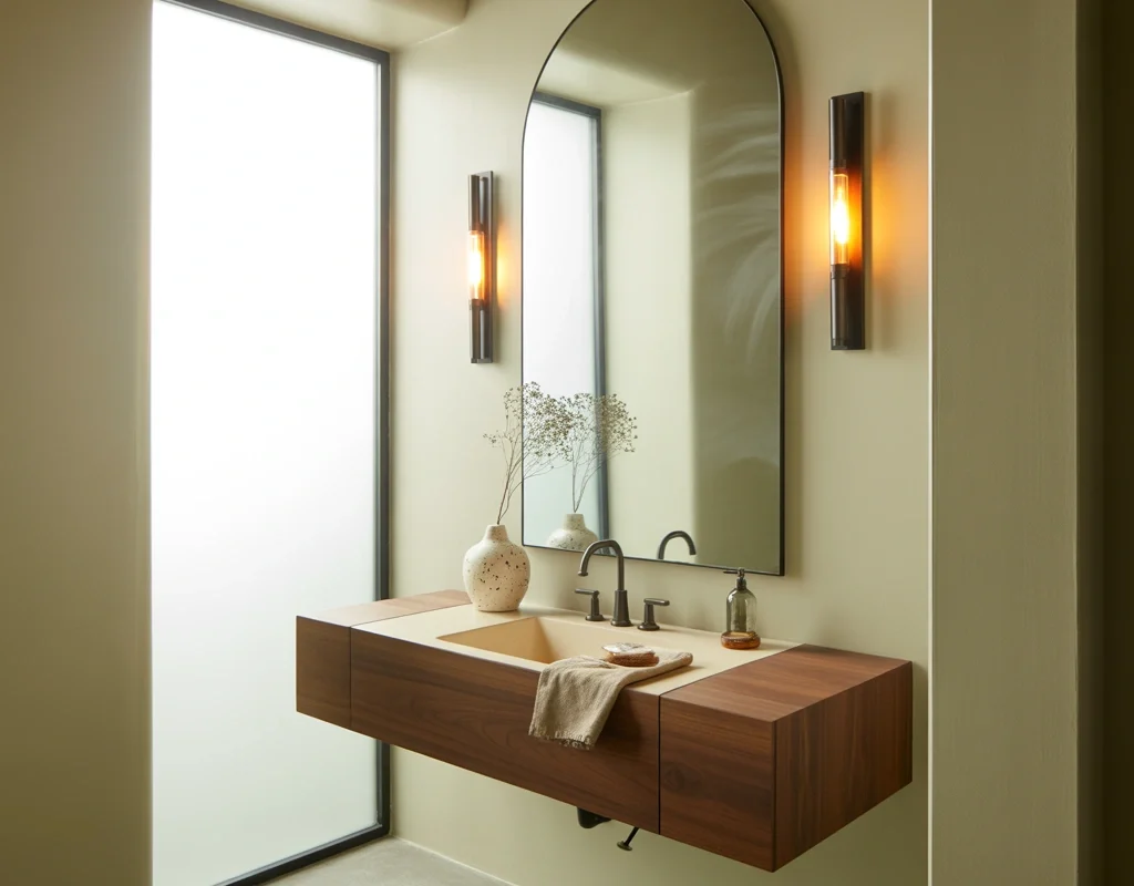 Add an Oversized Mirror to Create Visual Space