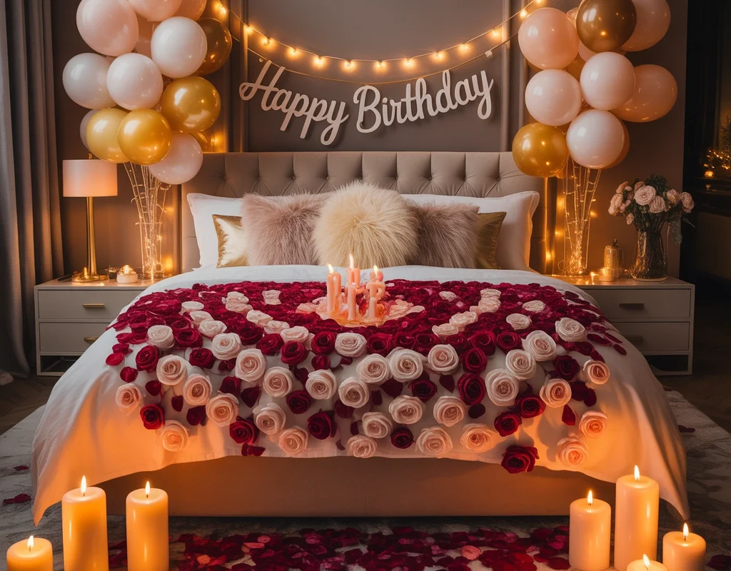 Birthday Bedroom Decoration
