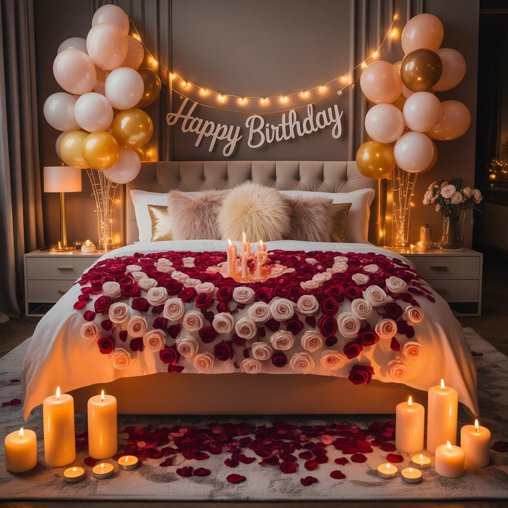 Birthday Bedroom Decoration
