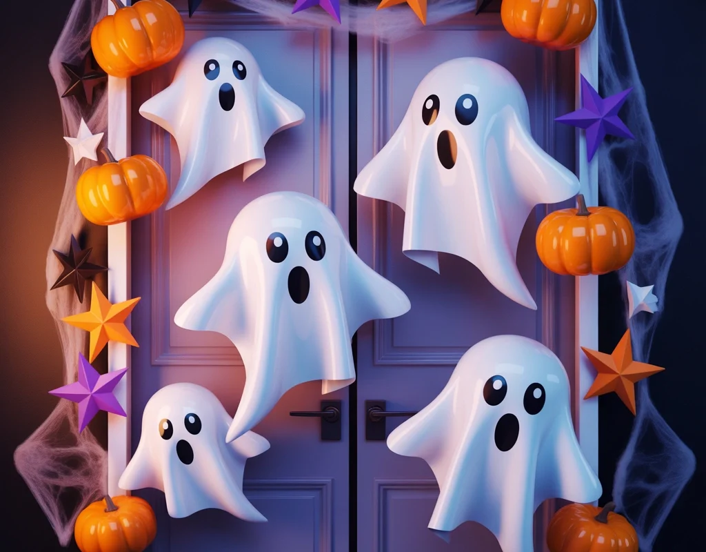 Boo Crew Ghost Classroom Door