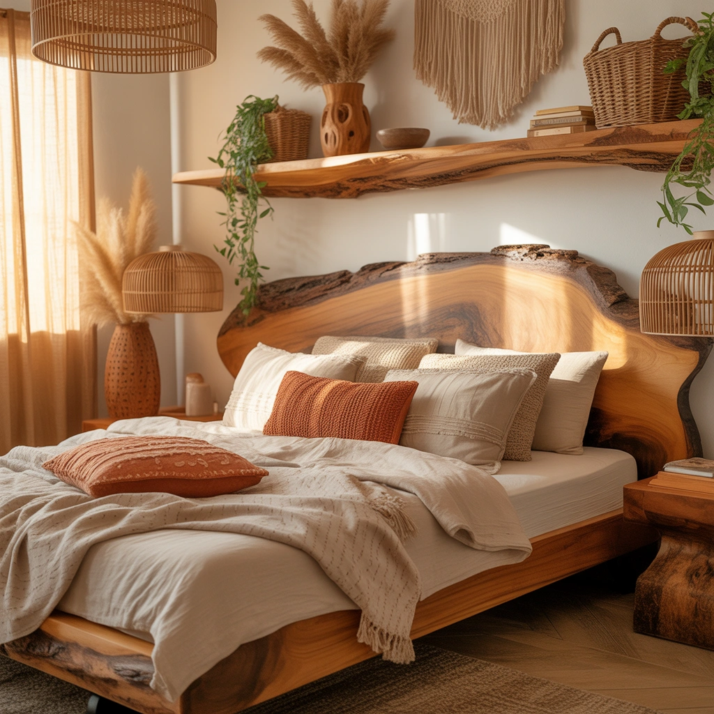 Bring Natural Wood Into the Bedroom
