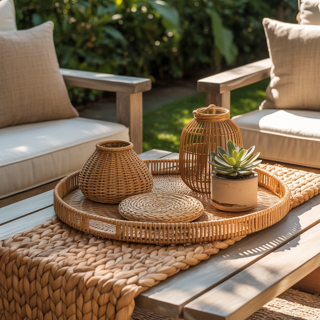 Bring in Natural Textures With Woven Decor