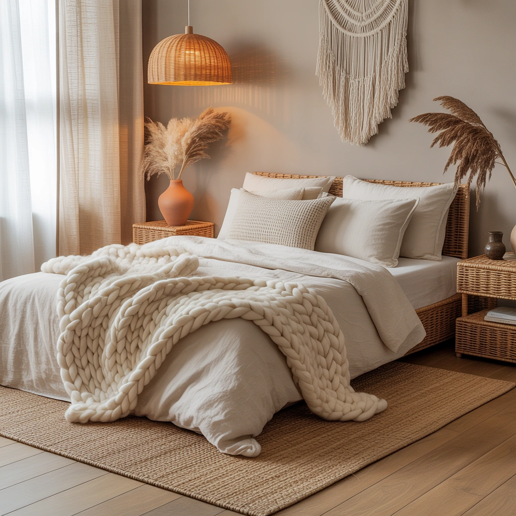 Bring in Woven and Natural Materials