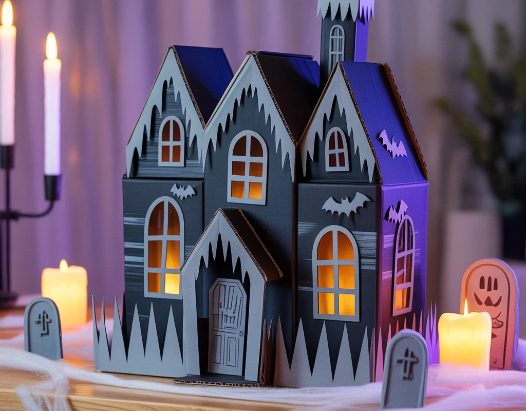 Build a Cardboard Haunted House