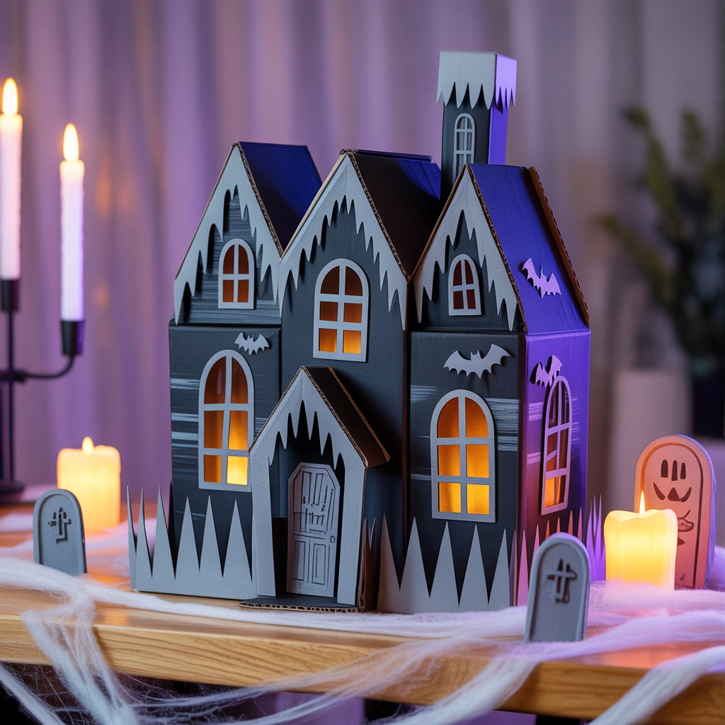 Build a Cardboard Haunted House