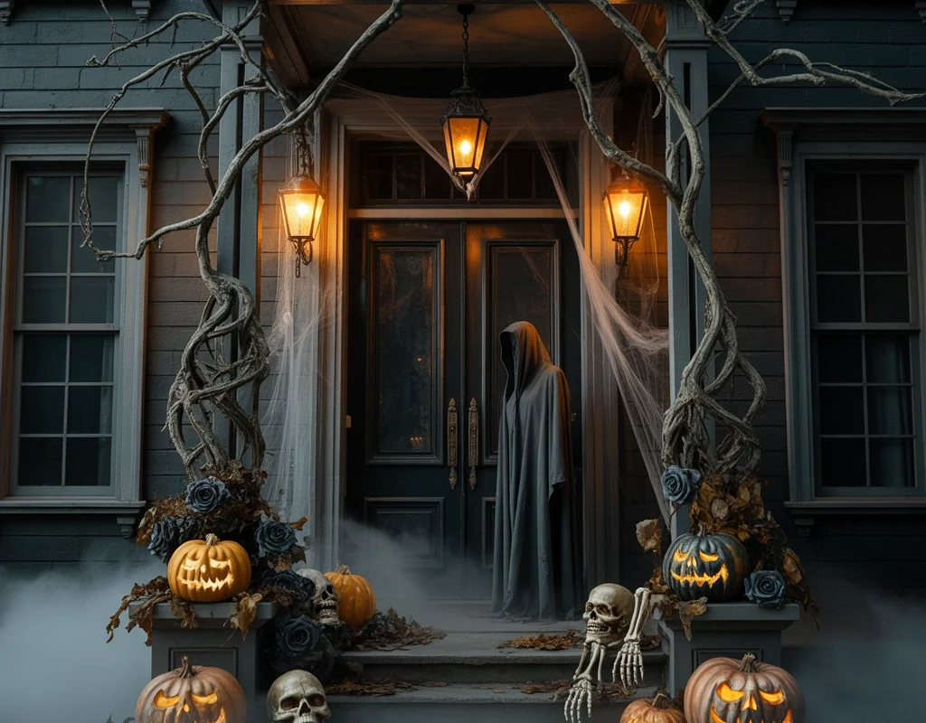 Build a Full Haunted Entrance