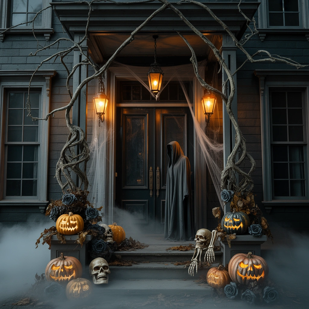Build a Full Haunted Entrance